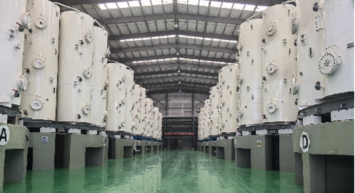 Adsorbents in Industrial Application: 10,000 t/a LCE