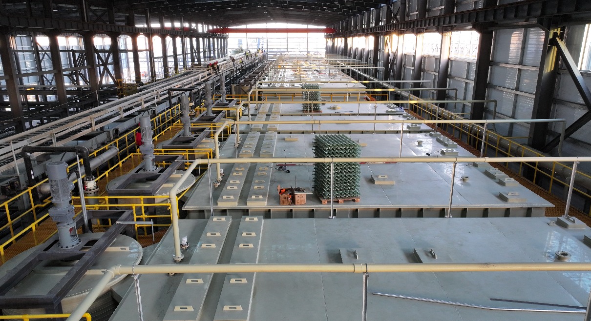 Solvent Extraction Process:6,000 t/a LCE